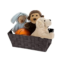 Simplify Small Woven Storage Shelf Bin