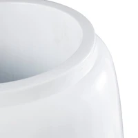 3ft. White Modern Tall Floor Vase