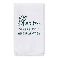 Bloom Where Planted Tea Towel - Set of 2