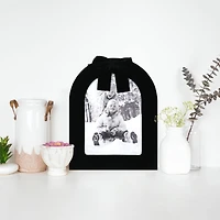 5" x 7" Velvet Arch with Bow Frame by Studio Décor