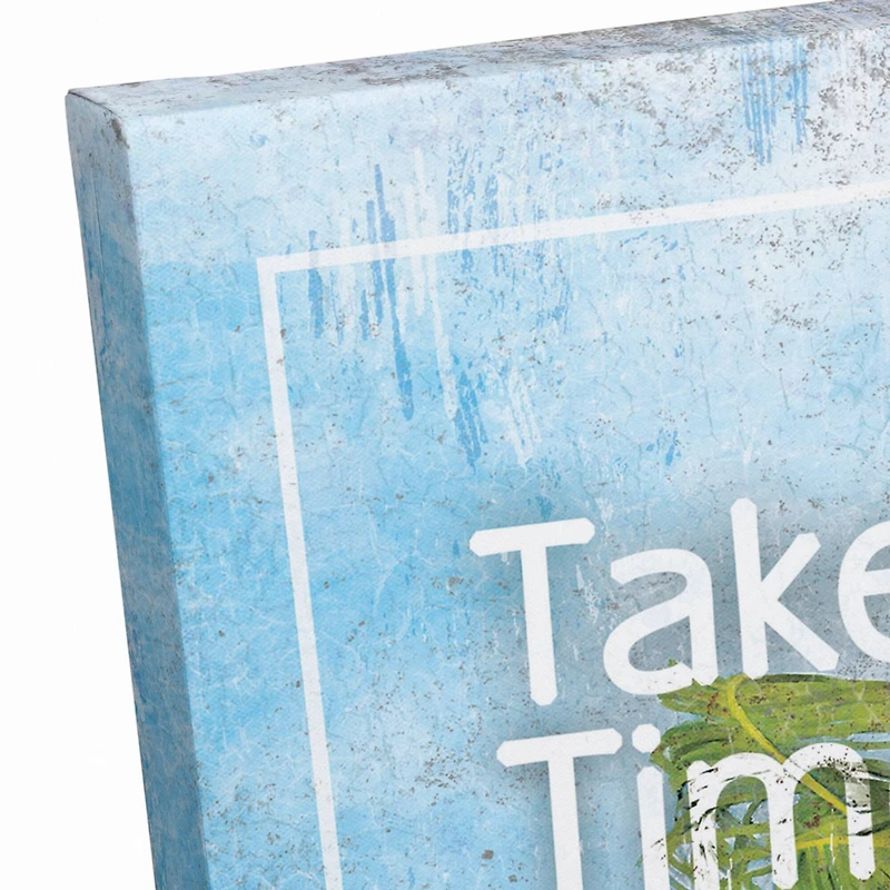 Take Time To Coast 12" x 16" Canvas Wall Art
