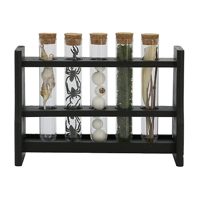 9" Witch's Brew Test Tubes with Stand Tabletop Décor by Ashland®