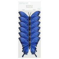 3.5" Blue Feather Butterflies, 6ct. by Ashland®