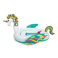 Bestway 19.4ft. Wide Giant Unicorn Party Island