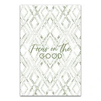 Focus On the Good Canvas Wall Art
