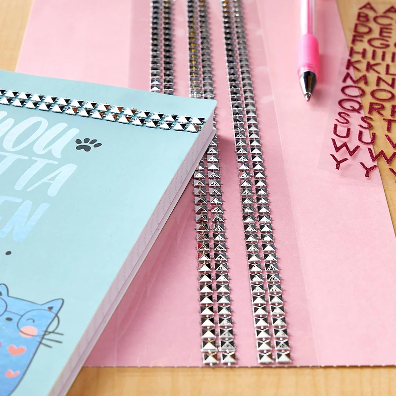 12 Packs: 3 ct. (18 total) Silver Stud Strips by Recollections™