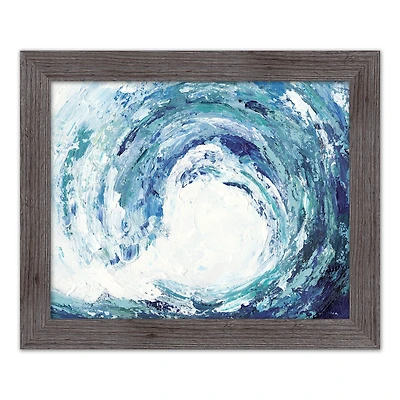 Rip Curl Wave Wall Print in Western Gray Frame