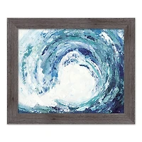 Rip Curl Wave Wall Print in Western Gray Frame