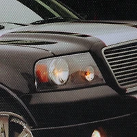 LED Ford Trucks at O'Briens Auto Service Canvas Wall Art