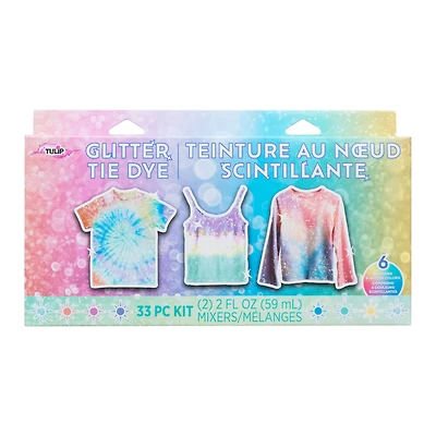 Tulip® 6 Color Glitter Tie Dye Kit