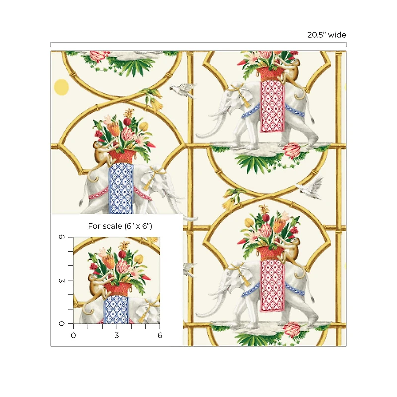 Harrison Howard Before the Raj Peel & Stick Wallpaper