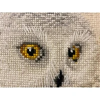RIOLIS White Owl Counted Cross-Stitch Kit