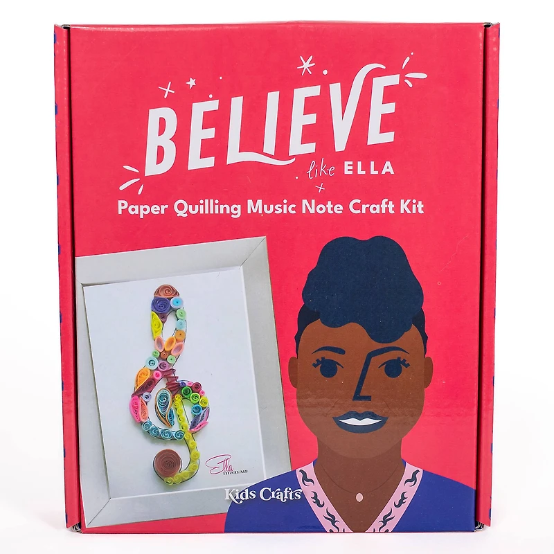 Kids Crafts Believe Like Ella Paper Quilling Music Note Craft Kit