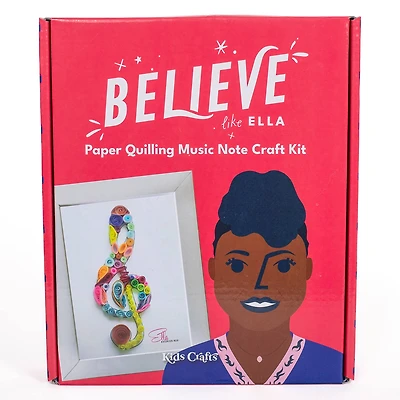 Kids Crafts Believe Like Ella Paper Quilling Music Note Craft Kit