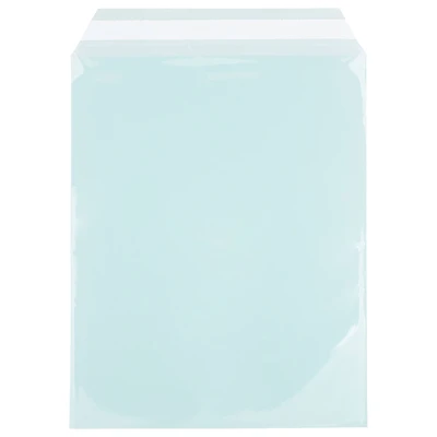 JAM Paper 8.93" x 11.25" Self Adhesive Closure Cello Sleeves