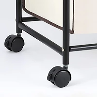 NEX™ 30" Brown Removable 3-Bag Laundry Sorter