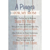 Prayer For My Mom: New Horizons Plaque with Easel