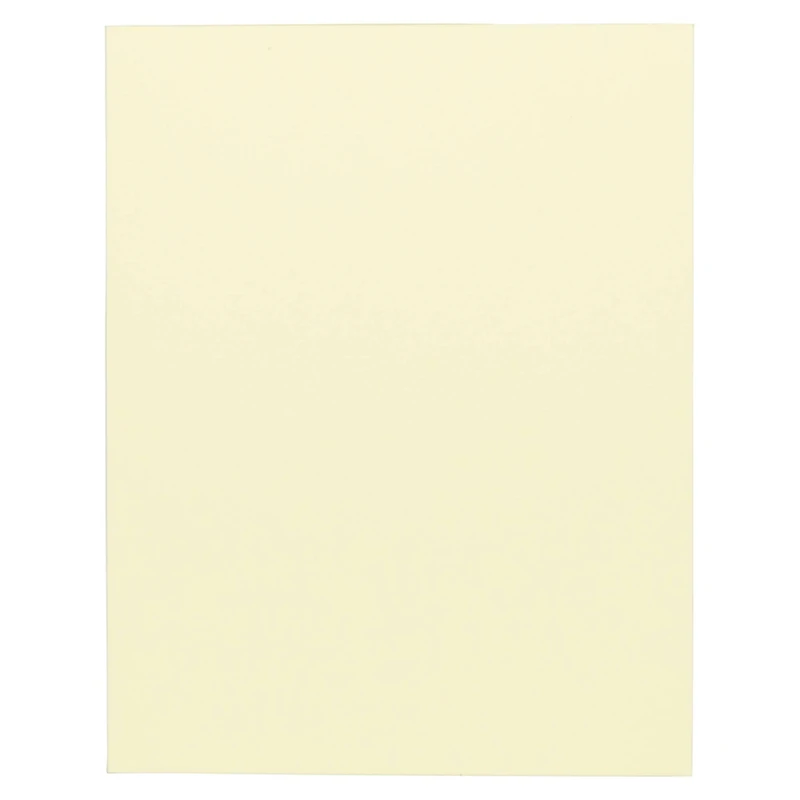 JAM Paper A2 Light Yellow Blank Foldover Cards