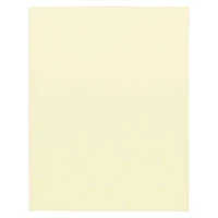 JAM Paper A2 Light Yellow Blank Foldover Cards