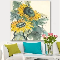 Designart - Tradionnal Sunflower I