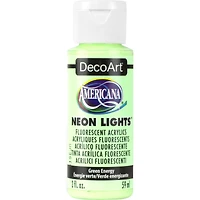 24 Pack: Americana® Neon Lights™ Fluorescent Acrylic Paint