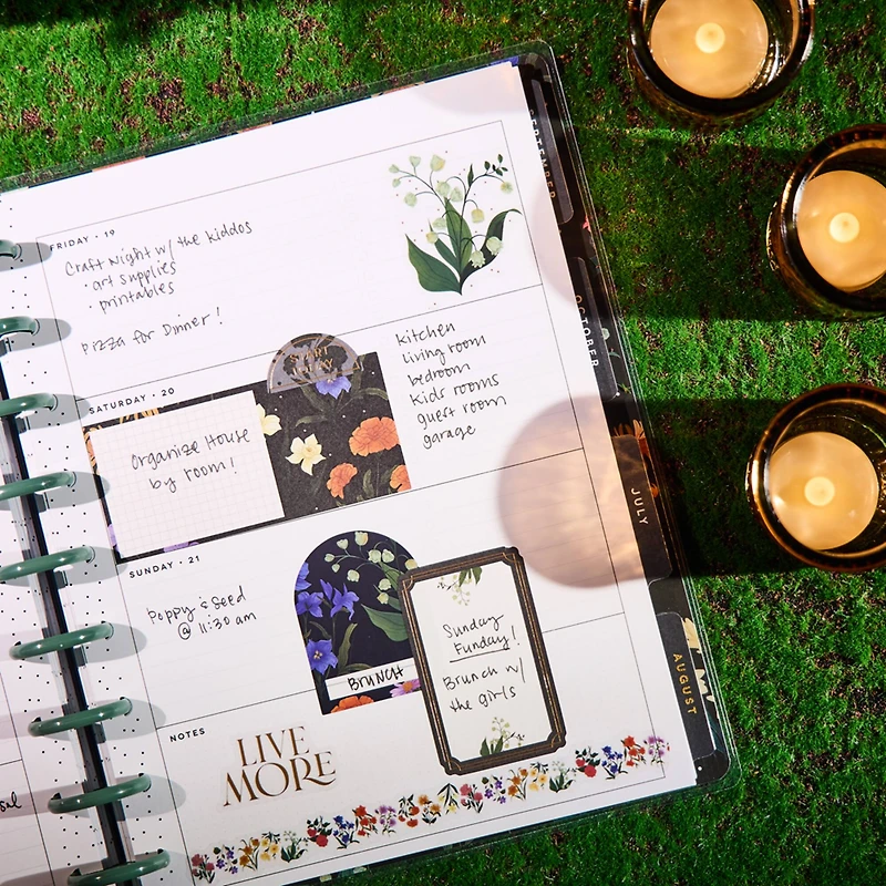 The Classic Happy Planner® Dark Garden