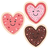 Teacher Created Resources® Frosted Heart Cookies Accents, 3 Packs of 30