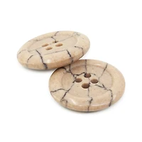 Dritz® 23mm Beige-Camel Recycled Polyester Round Button, 6ct.