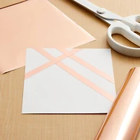 Rose Gold Foil Transfer Sheets by Recollections™, 5.5" x 5.5"