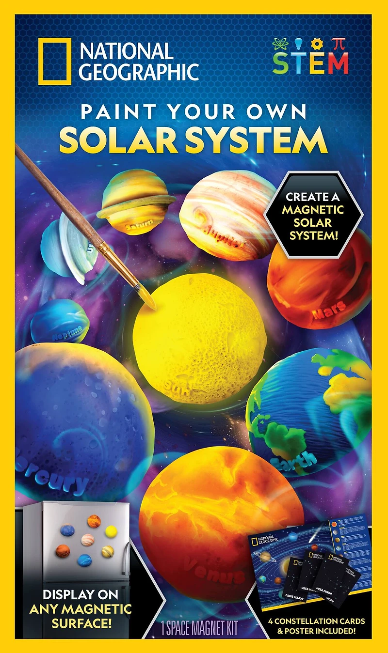 National Geographic Paint Your Own Solar System