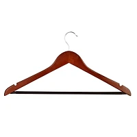 Honey Can Do Cherry Wood Suit Hangers, 8ct.
