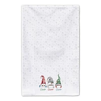 Let it Gnome Blue Snowflakes Tea Towels - Set of 2