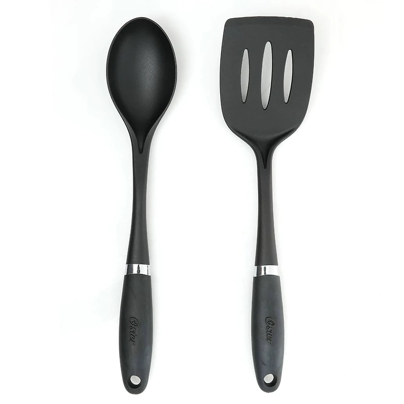 Oster Ashford 10-Piece Black Aluminum Nonstick Cookware Set