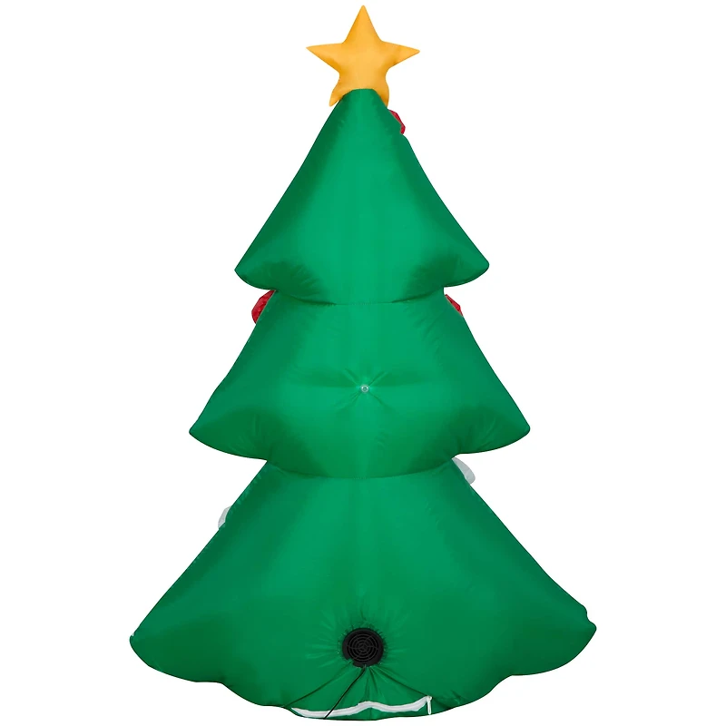 3.5ft. Airblown® Inflatable Christmas Tree with Snowy Layers