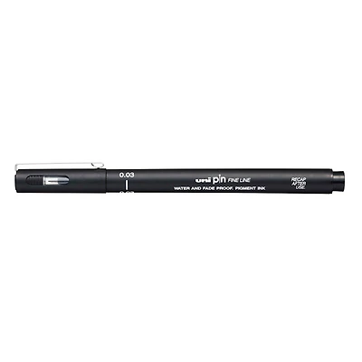 Uni-Ball® uni Pin Black 0.03mm Fineliner