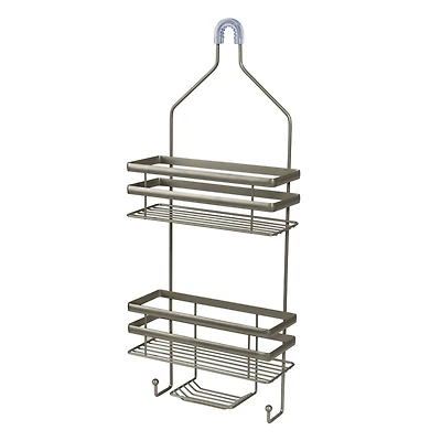 Honey Can Do Gray Flat Wire Shower Caddy