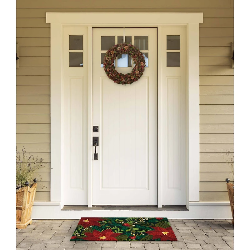 DII® Poinsettias Doormat