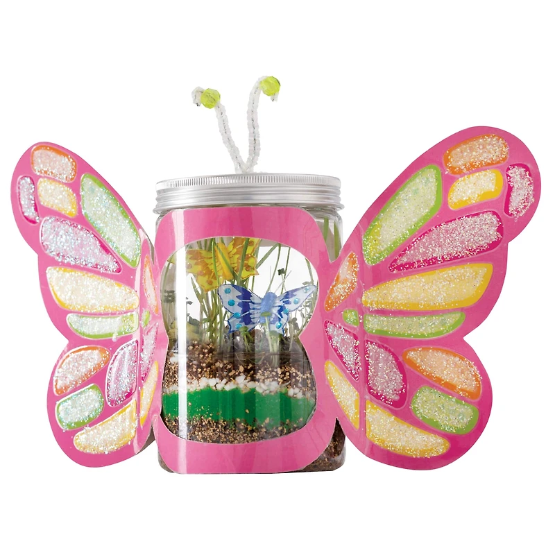 Faber-Castell® Creativity for Kids® Sparkle & Grow Butterfly Terrarium