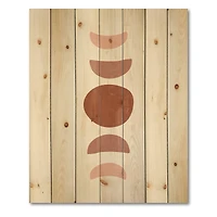 Designart - Minimal Moon Phases