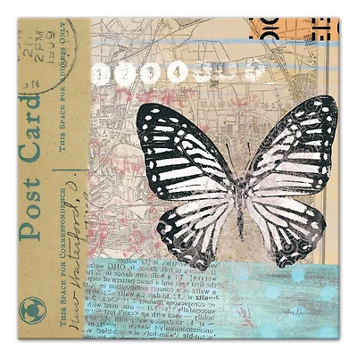 Monarch Midday Flight 20" x 20" Canvas Wall Art