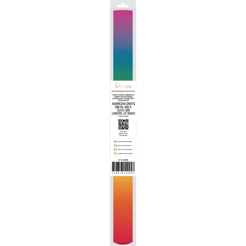 Heidi Swapp™ Minc® 6ft. Rainbow Reactive Foil Roll