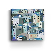 Quiet Village Canvas Giclee