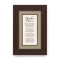 Broken Chain Framed Art