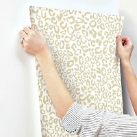RoomMates Leopard Peel & Stick Wallpaper
