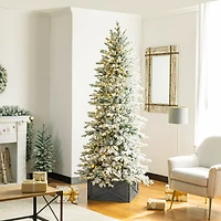 Glitzhome® 26" Warm Gray Wooden Tree Collar