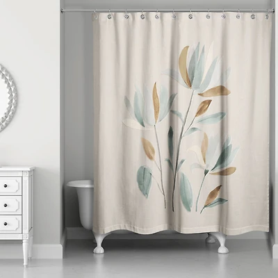 Muted Branches 71" x 74" Shower Curtain