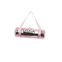3.75" Pink Glass Yoga Mat Ornament by Ashland®