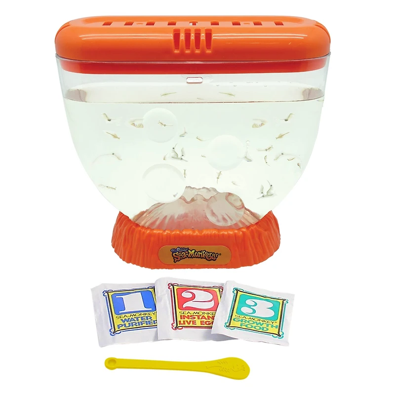 Sea-Monkey Ocean Volcano Instant Pets With Tank