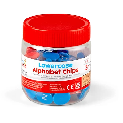 Hand2mind® Lowercase Alphabet Chips Set, 6ct.