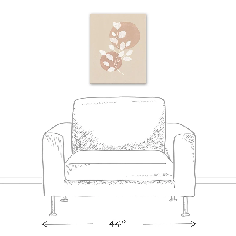 Boho Botanical 16" x 20" Canvas Wall Art